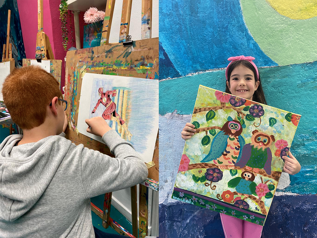 Academia Artis dibujo pintura ninos